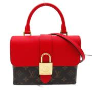 Pre-owned Canvas louis-vuitton-bags Louis Vuitton Vintage , Red , Dame...