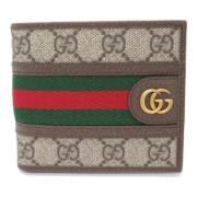 Pre-owned Canvas wallets Gucci Vintage , Multicolor , Unisex