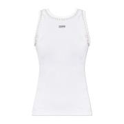 Logo Top Off White , White , Dames