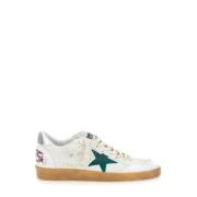 Witte Sneakers met Uniek Ontwerp Golden Goose , White , Heren