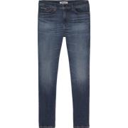 Blauwe Broek Jeans Tommy Jeans , Blue , Heren