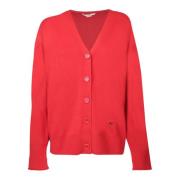 Rode Merinowol Vest Stella McCartney , Red , Dames