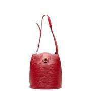 Pre-owned Leather louis-vuitton-bags Louis Vuitton Vintage , Red , Dam...