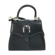 Pre-owned Leather gucci-bags Gucci Vintage , Black , Dames