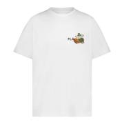 Reiziger T-shirt Wit Flaneur Homme , White , Heren