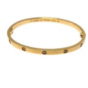 Pre-owned Yellow Gold bracelets Cartier Vintage , Yellow , Dames