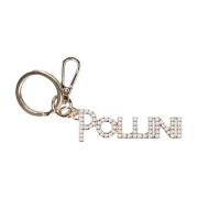 Stijlvolle Weekendtassen met Elegante Sleutelhanger Pollini , White , ...