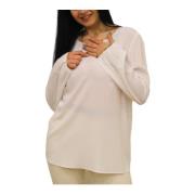 Lange Mouw Blouse Alviero Martini 1a Classe , Beige , Dames