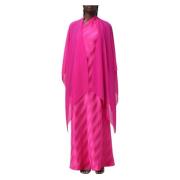 Stijlvolle Sjaals Poncho Collectie Giorgio Armani , Pink , Dames