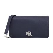 Blauwe Crossbody Tech Case Schoudertas Ralph Lauren , Blue , Dames