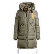 Lange Beer Winterjas Atmosfeer Parajumpers , Beige , Dames