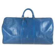 Pre-owned Leather louis-vuitton-bags Louis Vuitton Vintage , Blue , Da...