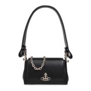 Schoudertas met logo Vivienne Westwood , Black , Dames