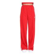 Firebird Track Pants Wit Rood Adidas Originals , Red , Dames