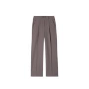 Wijde Broek met Elegant Ontwerp Luisa Cerano , Gray , Dames