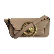 Stijlvolle Dames Schoudertas van Synthetisch Leer Just Cavalli , Brown...