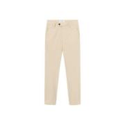 Twill Suit Pants Les Deux , Beige , Heren