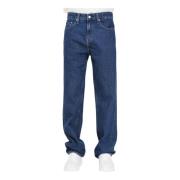 90's Straight Denim Jeans Calvin Klein Jeans , Blue , Heren