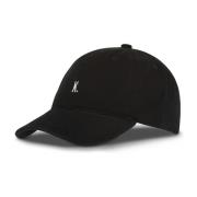 Leo Cap 6-Panel Design Gebogen Klep Kultivate , Black , Heren