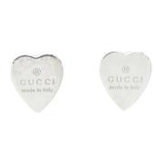 Pre-owned Silver earrings Gucci Vintage , Gray , Dames