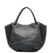 Pre-owned Leather totes Bottega Veneta Vintage , Gray , Dames