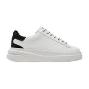 Witte Zwarte Sneakers Elbina Fltelb Guess , White , Dames