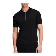 Zwarte Polo Shirt 745402-543221 Karl Lagerfeld , Black , Heren