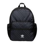 Monogram Zwarte Rugzak Stijlvol Unisex Adidas Originals , Black , Unis...