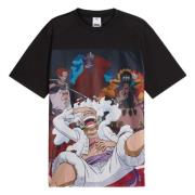 X One Piece Tee T-shirt Puma , Black , Heren