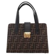 Pre-owned Canvas fendi-bags Fendi Vintage , Brown , Dames