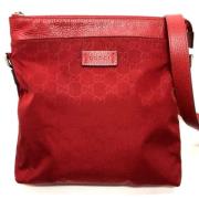 Pre-owned Canvas gucci-bags Gucci Vintage , Red , Dames