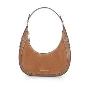 Bruine Suède Schoudertas Michael Kors , Brown , Dames