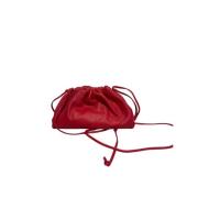 Pre-owned Leather crossbody-bags Bottega Veneta Vintage , Red , Dames