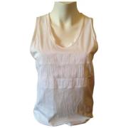 Pre-owned Cotton tops Alexander Wang Pre-owned , White , Dames