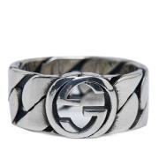 Pre-owned Metal rings Gucci Vintage , Gray , Dames