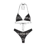 Triangle Bikini EN Vaste Amerikaanse Slip Ethos F**k , Multicolor , Da...