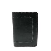 Pre-owned Leather wallets Louis Vuitton Vintage , Black , Dames