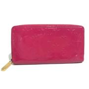 Pre-owned Fabric wallets Louis Vuitton Vintage , Pink , Dames