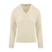 Natuurlijke Trui Model 3210 P598 Aspesi , Beige , Dames