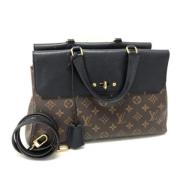 Pre-owned Fabric louis-vuitton-bags Louis Vuitton Vintage , Black , Da...