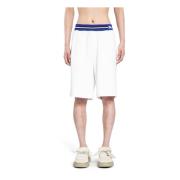 Ruiter Jacquard Tailleband Shorts Burberry , White , Heren