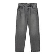 Grijze Straight-Leg Jeans Melika Model Sofie Schnoor , Gray , Dames