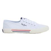 Brady Basic Sneakers Pepe Jeans , White , Dames