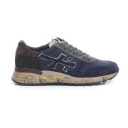 Mick Mesh Suede Sneakers Premiata , Blue , Heren