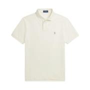 Mesh Polo Shirt Offwhite Ralph Lauren , White , Heren