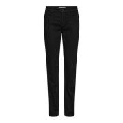 Naomi Deluxe Zwarte Jeans MOS Mosh , Black , Dames