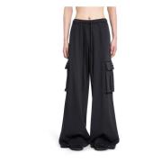 Monogram Cargo Pants in Zwart Palm Angels , Black , Heren