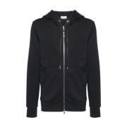 Milanese Gentlemen Zip-Up Hoodie Navy Moncler , Blue , Heren