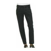 5-Pocket Jeans met Knopen Siviglia , Green , Heren