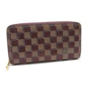 Pre-owned Fabric wallets Louis Vuitton Vintage , Brown , Dames